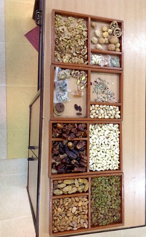 All dry fruits collected from the students